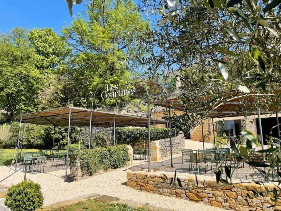 Les Courtines - Appartement De Caractere A La Roque-Gageac - Les Chenes Verts Bagian luar foto